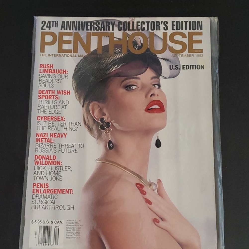 Penthouse magazine September 1993. With Dustcover